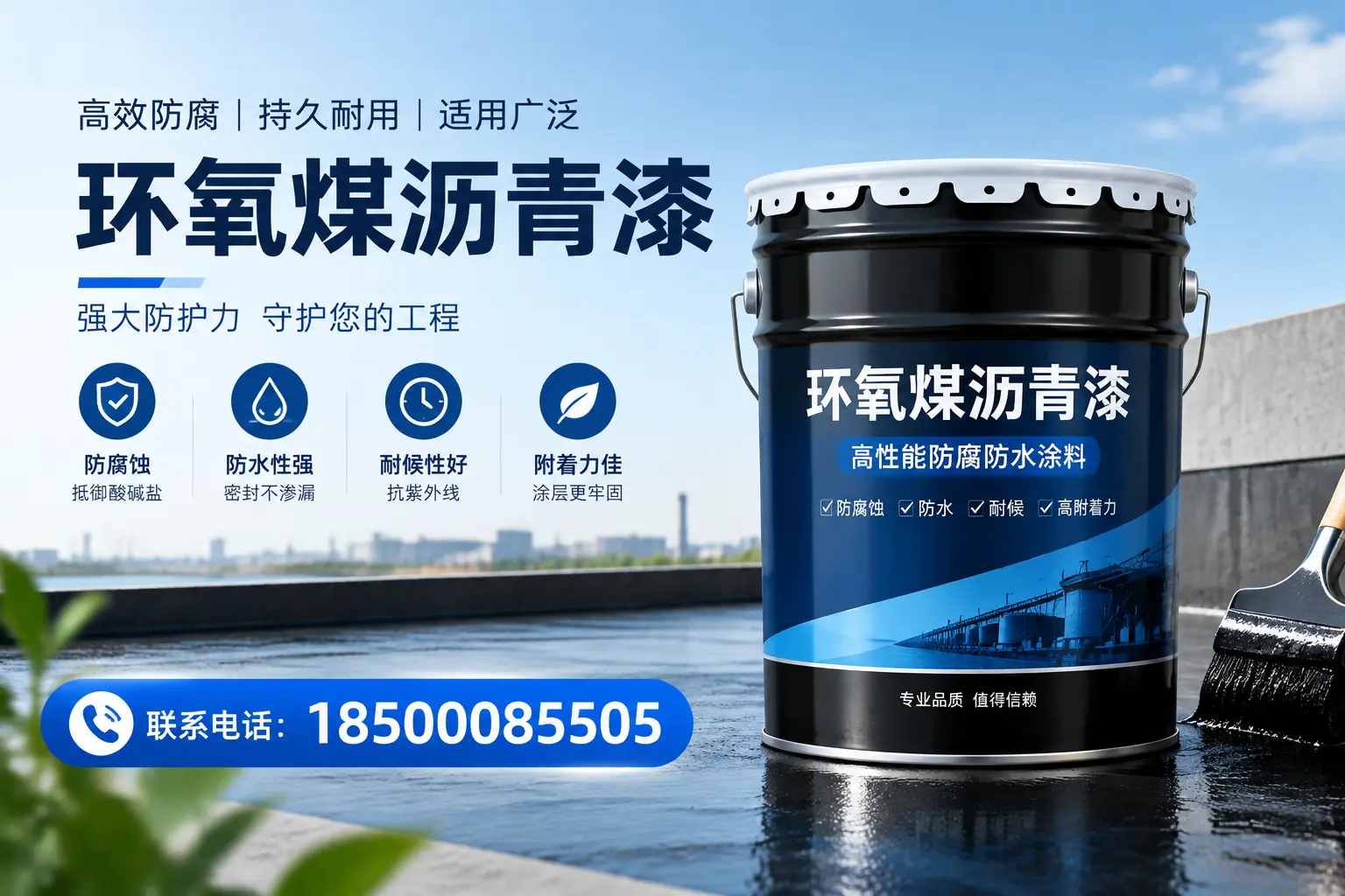 环氧煤沥青漆的施工方法详解,助力雅安企业高效完成项目